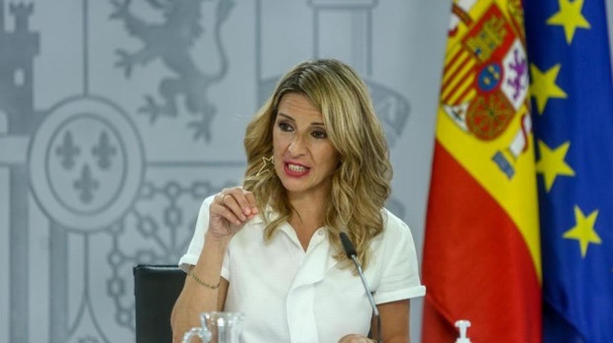 Yolanda Díaz, vicepresidenta del Gobierno/ Podemos cree que ya hubo cambios suficientes en el Gobierno