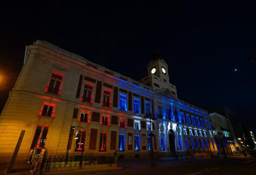 Madrid se tiñe con los colores de la bandera cubana