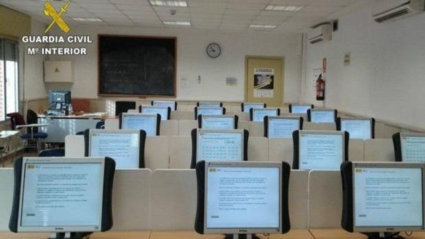 Tres detenidos en Tarancón por hacerse pasar por otras personas en el examen de conducir