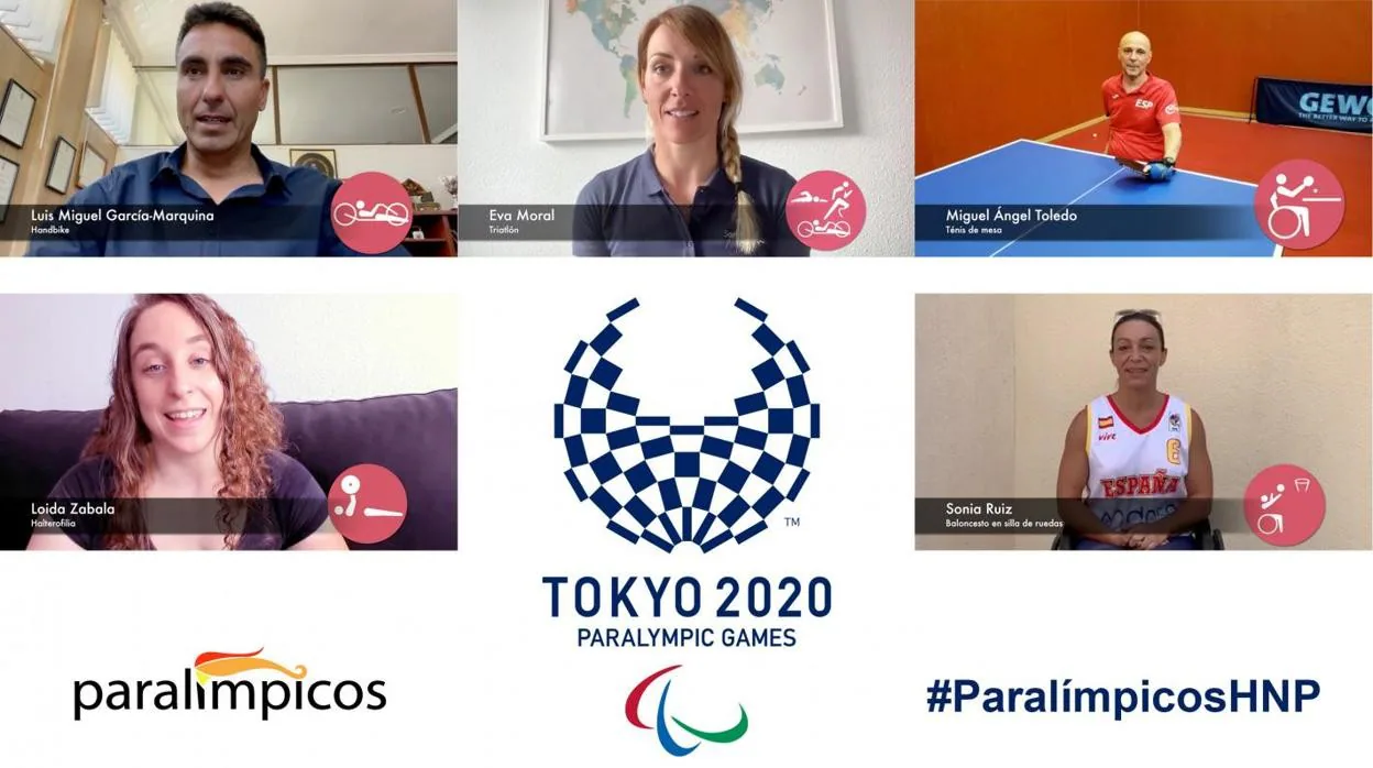 Los cinco deportistas que participarán en los Juegos Paralímpicos de Tokio