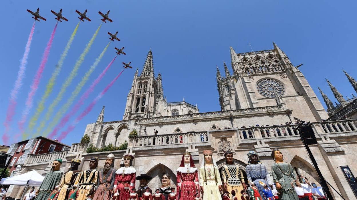 La 'Patrulla Águila', sobre la seo