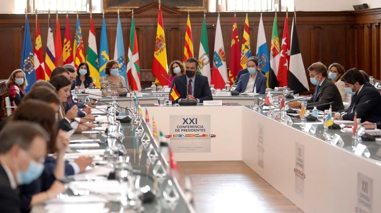 Conferencia de Presidentes celebrada en San Millán de la Cogolla, hace un año