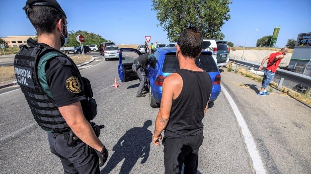 Una de las últimas actuaciones de la Guardia Civil en la comarca de La Sagra