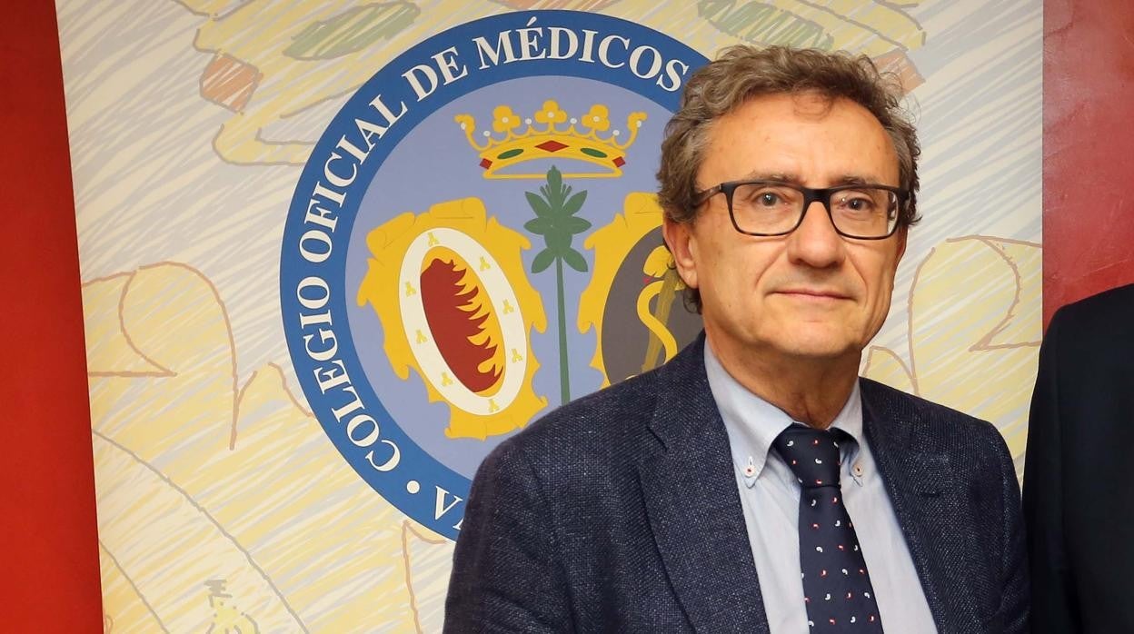 José Luis Almudí, presidente del Colegio de Médicos de Valladolid