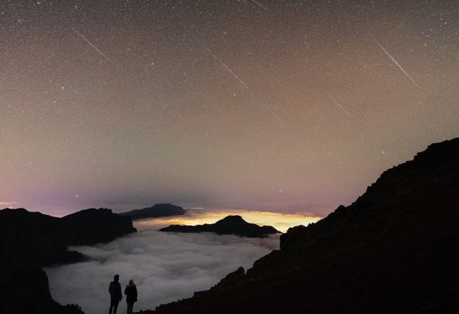 Perseidas en La Palma