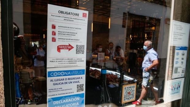 La Xunta presenta ante el TSXG la solicitud para reactivar el pasaporte Covid en la hostelería