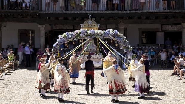 La Alberca celebra su tradicional Diagosto marcado por las medidas Covid