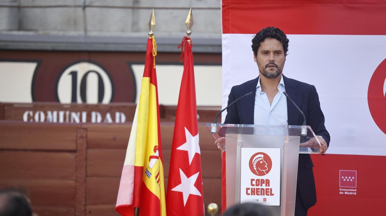 Miguel Abellán, durante la presentación de la Copa Chenel en Las Ventas