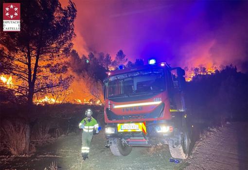 El personal de Emergencias ha soportado temperaturas de más de 40 grados de noche