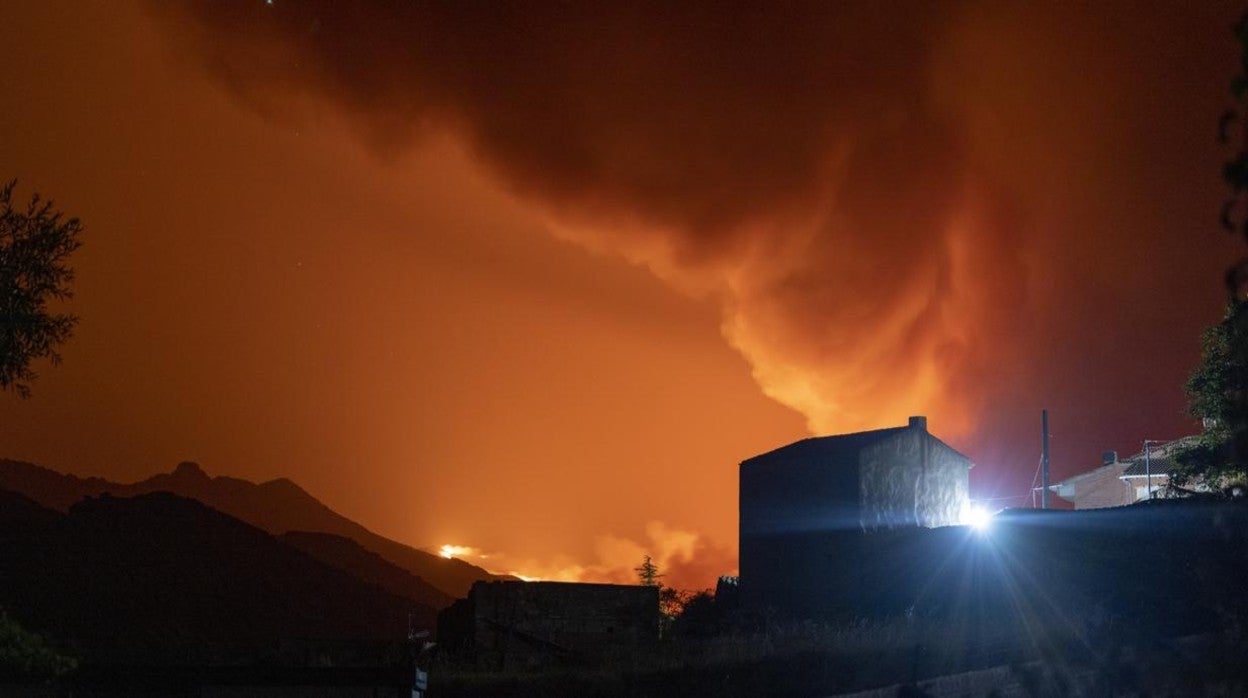 Imágenes de los incendios en Ávila