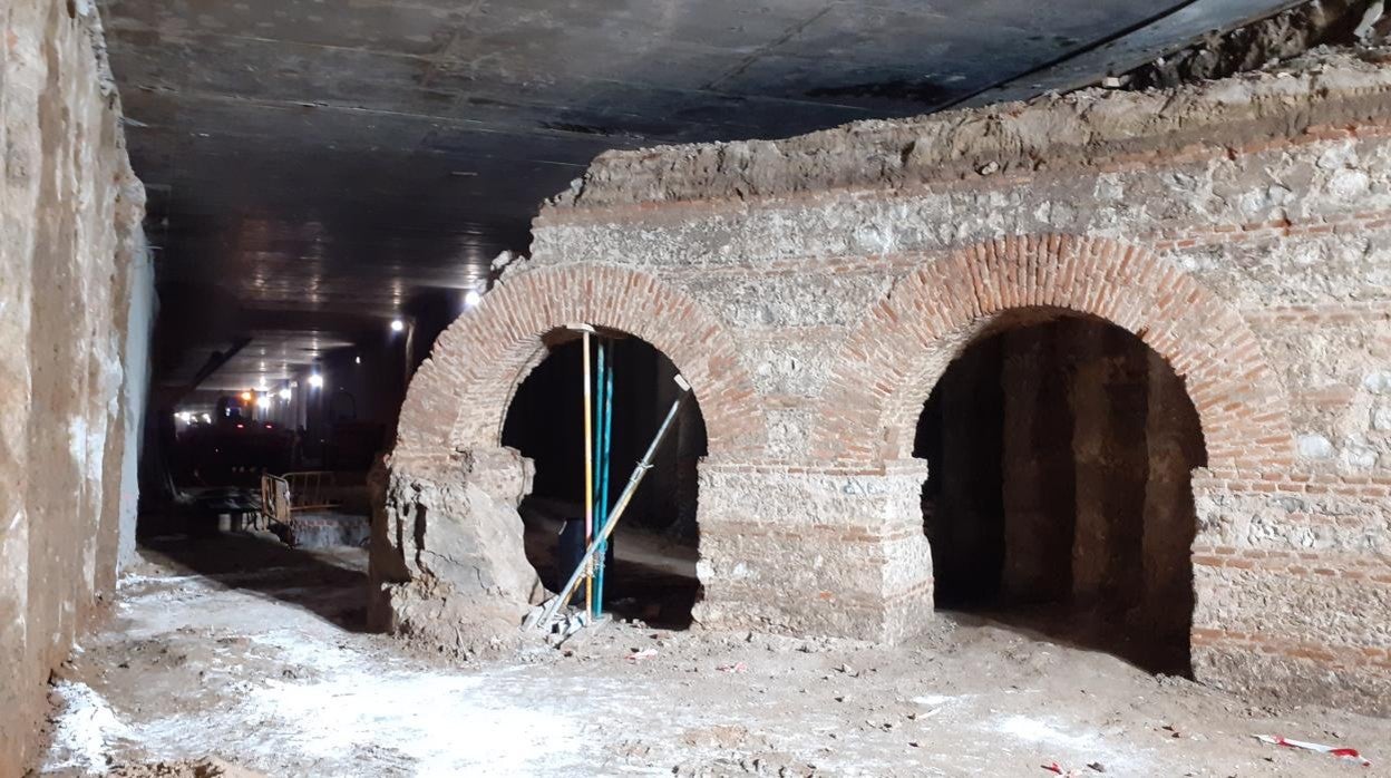 Obras de Plaza España: Una excavación a la ‘egipcia’ para sacar los restos de Sabatini del túnel de Ferraz