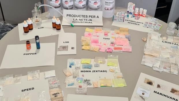 Tres detenidos en Barcelona por tráfico de drogas y medicamentos sin receta