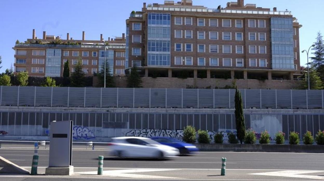 Uno de los radares instalados en la M-30