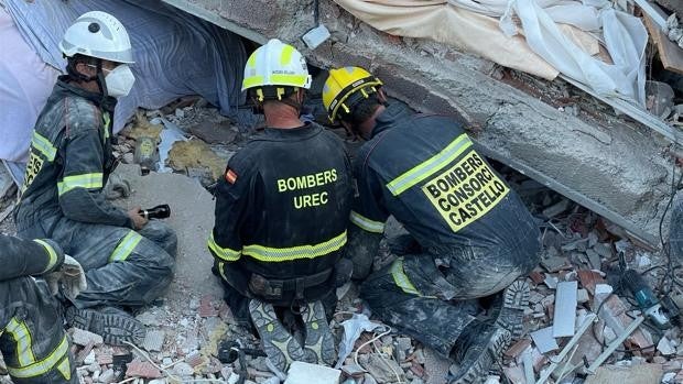 Derrumbe en Peñíscola: hallan el cuerpo sin vida de la mujer sepultada por un edificio casi 24 horas después