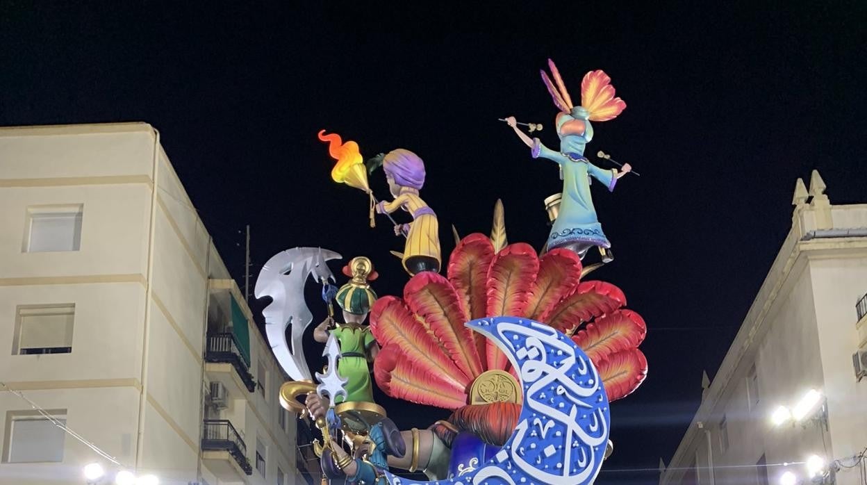 Imagen de la Falla Duque de Gaeta- Pobla de Farnals