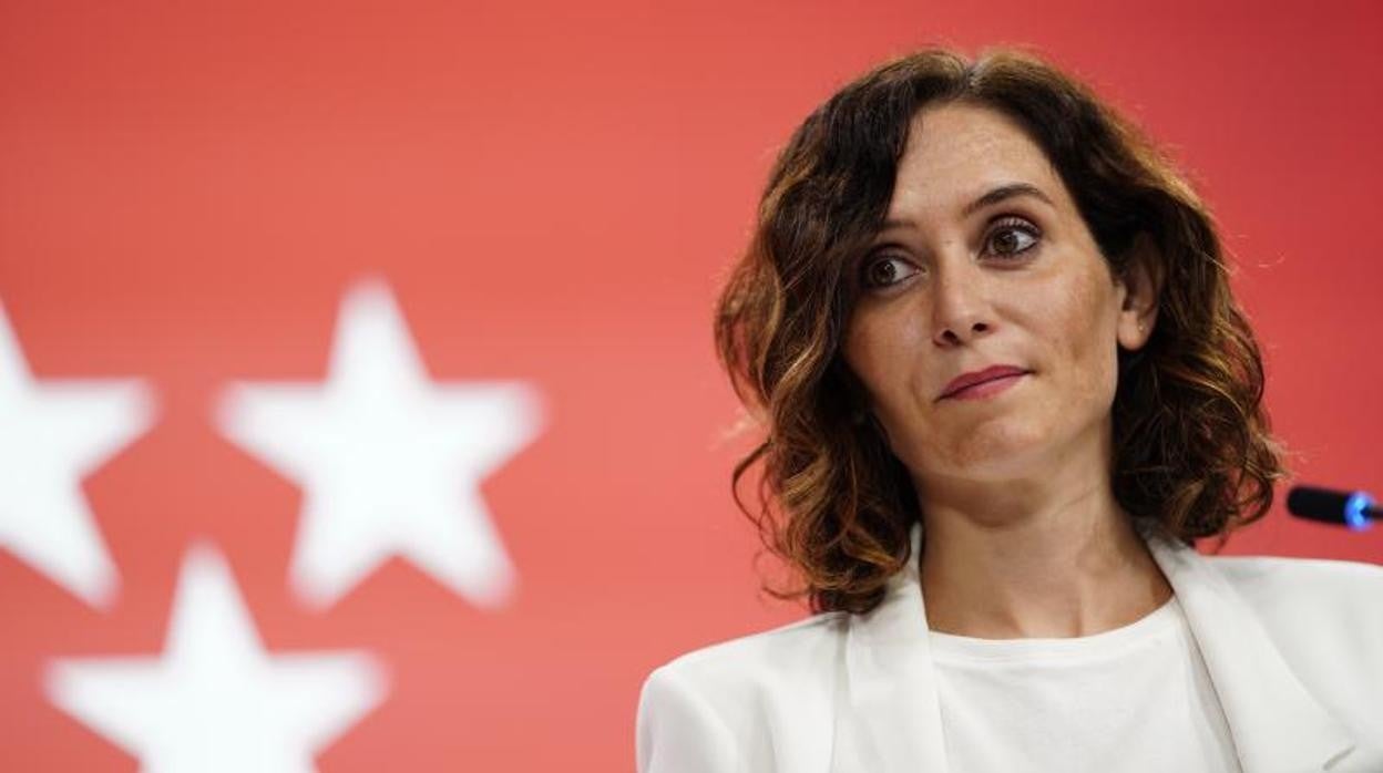 Isabel Díaz Ayuso, presidenta regional de Madrid