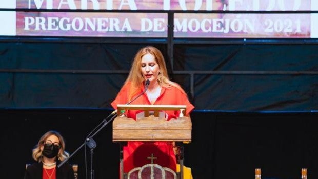 María Toledo, pregonera de las fiestas de Mocejón