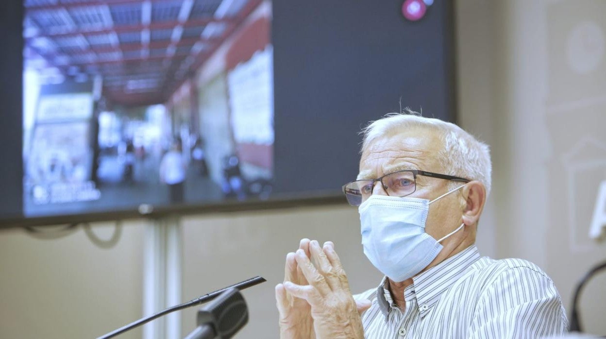 Imagen del alcalde de Valencia, Joan Ribó, tomada este jueves