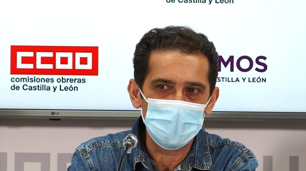 Vicente Andrés Granado, secretario general de CCOO-CyL