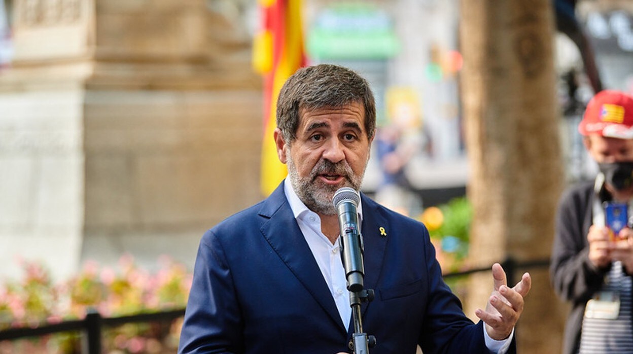 Jordi Sànchez, secretario general de Junts, en la Diada