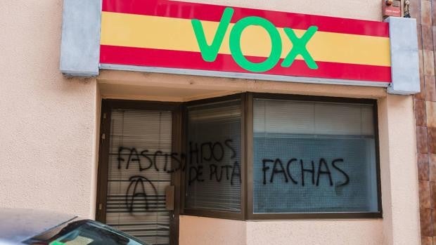 Vox Soria denuncia los ataques sufridos a su sede en la capital