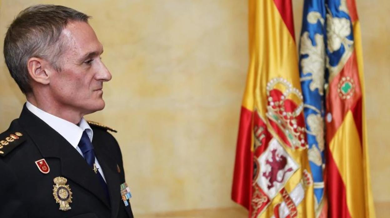 Ignacio del Olmo, jefe de la Comisaría Provincial de Alicante de la Policía Nacional