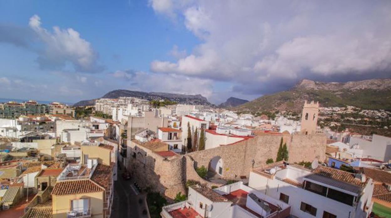 Vista panorámica del municipio alicantino de Calpe