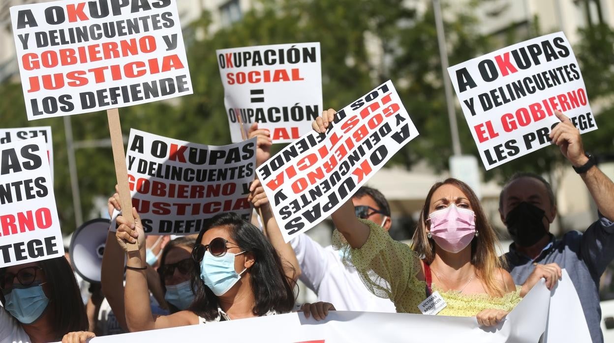 La protesta de hoy, ante el Congreso