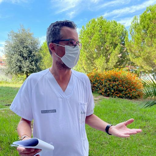 Imagen del psiquiatra responsable del programa de atención mental infanto-juvenil del Hospital Provincial de Castellón, Matías Real