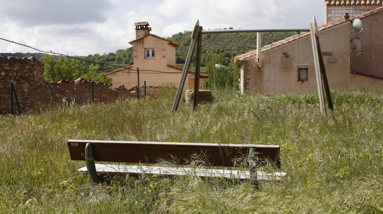 Vista de Corbatón (Teruel), uno de los municipios aragoneses al borde de la extinción demográfica