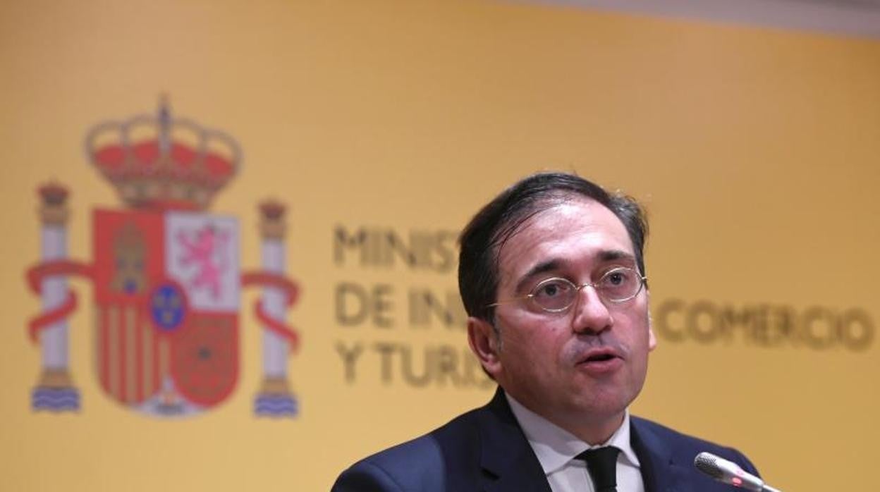 El ministro de Exteriores, José Manuel Albares