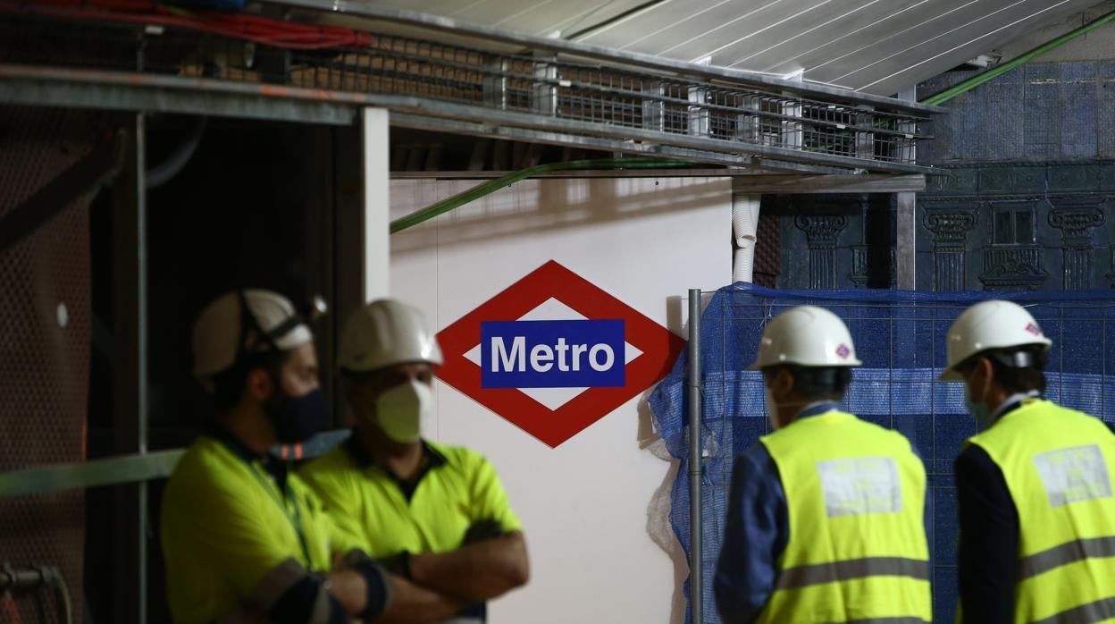 La Comunidad de Madrid reabre la próxima semana los tramos de las líneas 9B y 7B de Metro