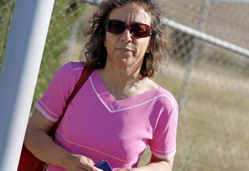 Noelia de Mingo, en un permiso, en 2017, en Alicante