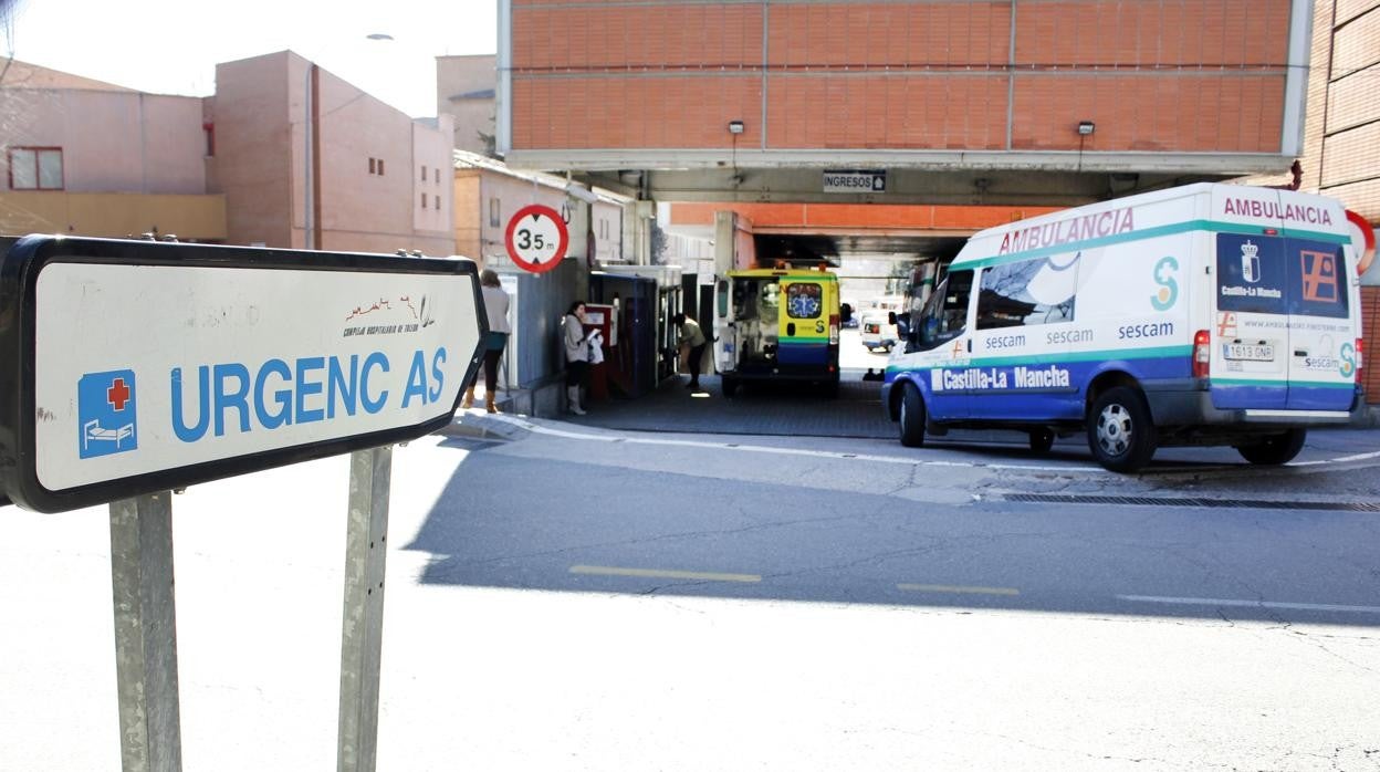 Una UVI ha trasladado al herido a hospital de Toledo