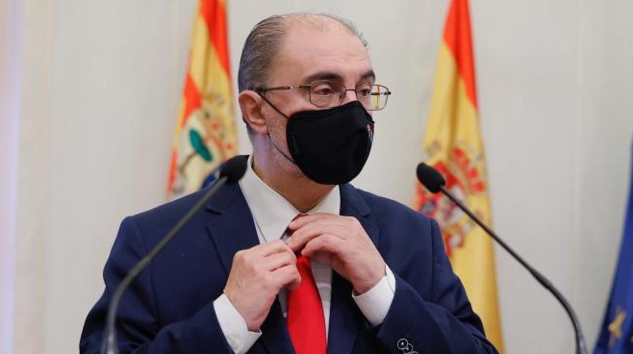 Javier Lambán, presidente de Aragón y líder regional del PSOE