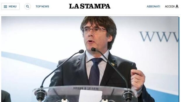 La detención de Puigdemont sorprende en Italia, donde la califican como «clamorosa»