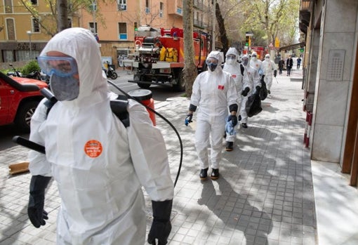 Marzo de 2020. Operación Balmis contra el coronavirus. Las Fuerzas Armadas se movilizaron durante 98 días para luchar contra la pandemia