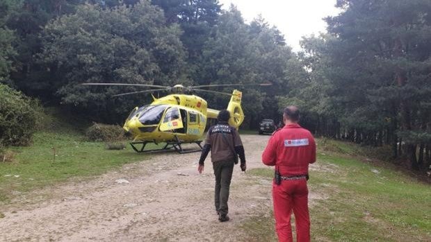 Dos mujeres caen por un talud al río de Rascafría y sufren diversas fracturas