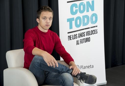 Errejón, en la presentación de su libro