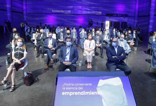 Imagen tomada durante la presentación del proyecto LAB Mediterráneo en Valencia