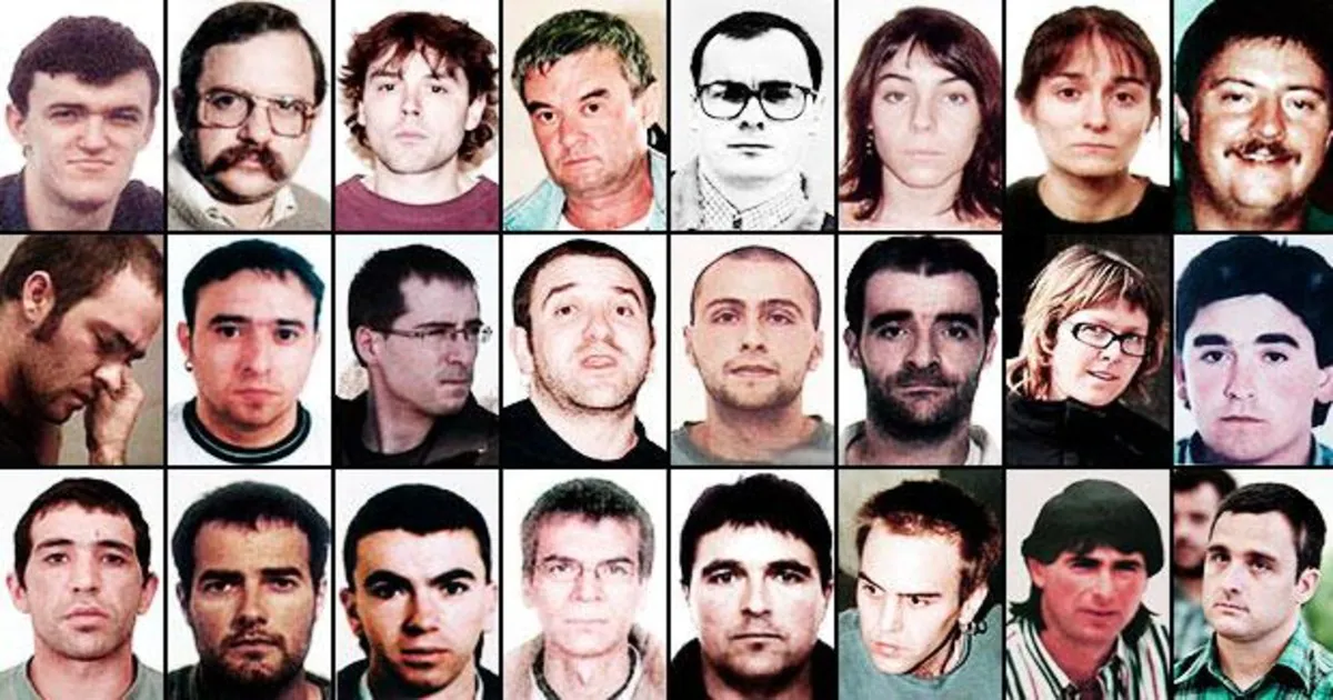 Estos son los 71 presos de ETA que quedarán bajo tutela del Gobierno Vasco