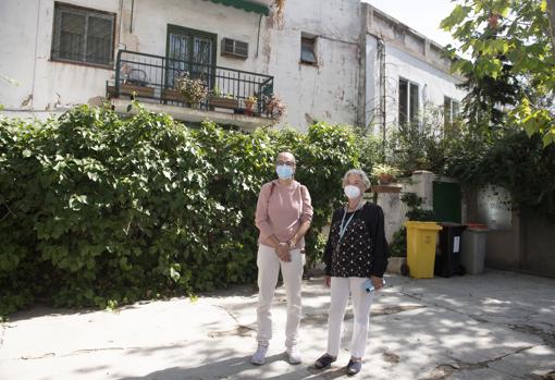 Blanca y Loli, dos de las vecinas afectadas