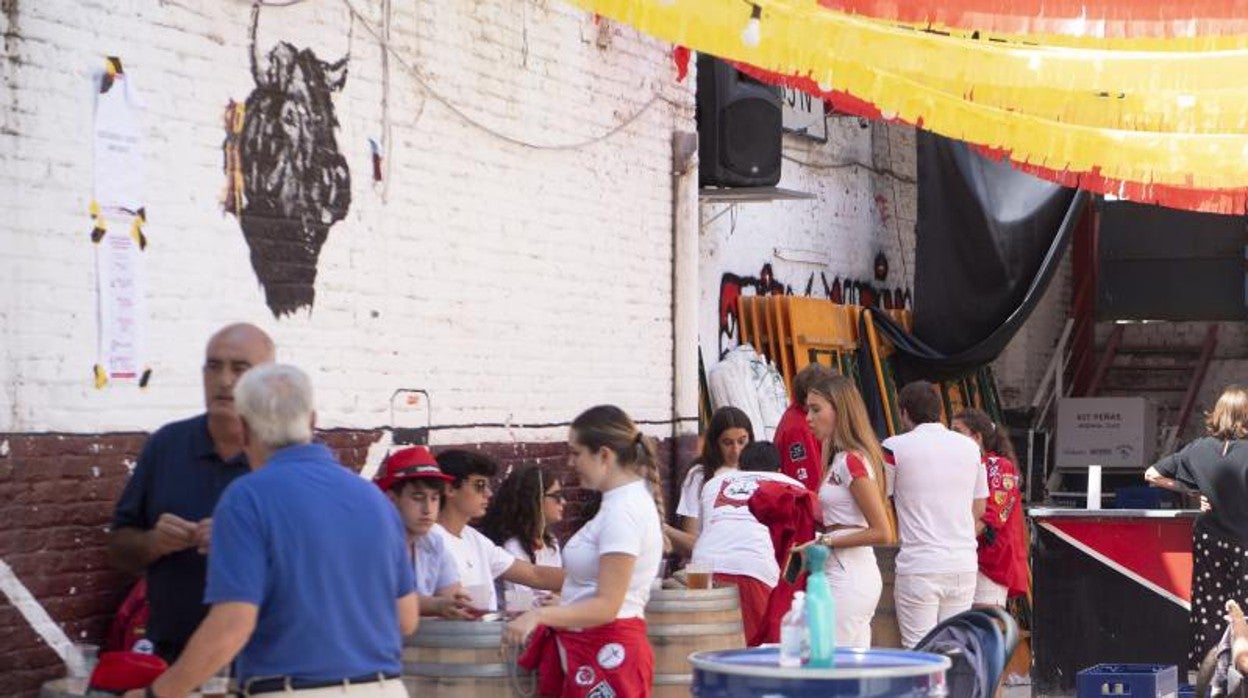 La Peña Taurina San Sebastián en las fiestas de agosto