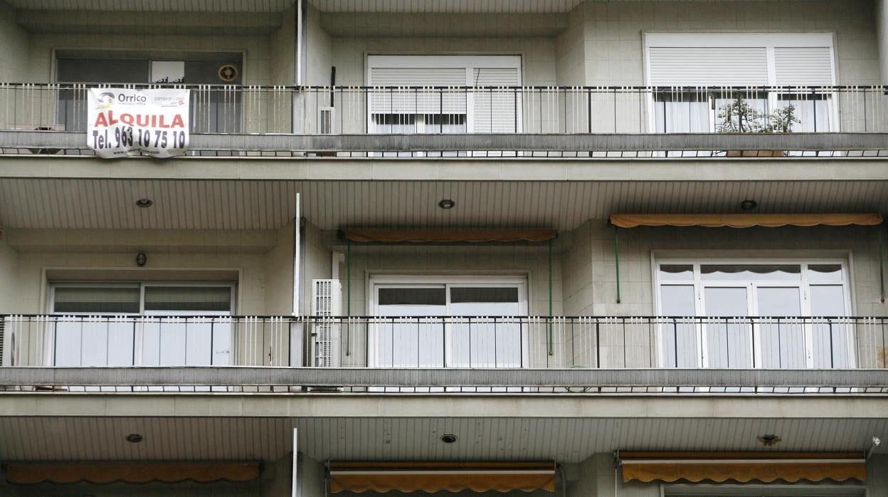 Imagen de archivo de un vivienda en alquiler en Valencia