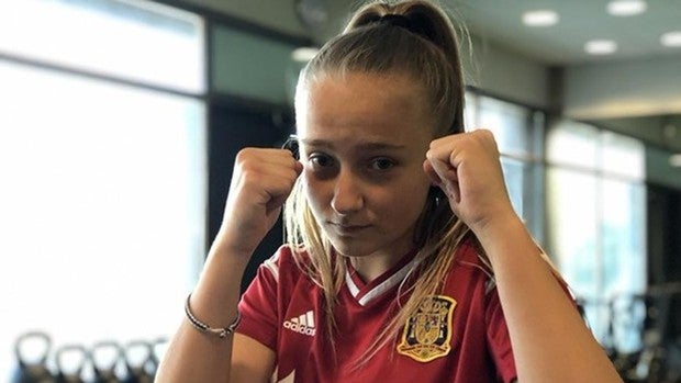 Karolina Sarasua, jugadora de Osasuna B femino.