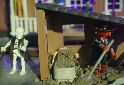 Una exposición de terror única en el mundo con 3.000 figuras de Playmobil: «¡Dará canguelo!»