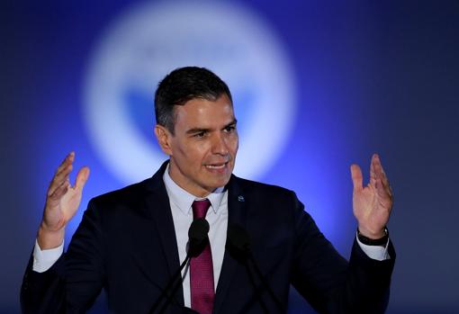 Imagen del presidente del Gobierno y secretario general del PSOE. Pedro Sánchez