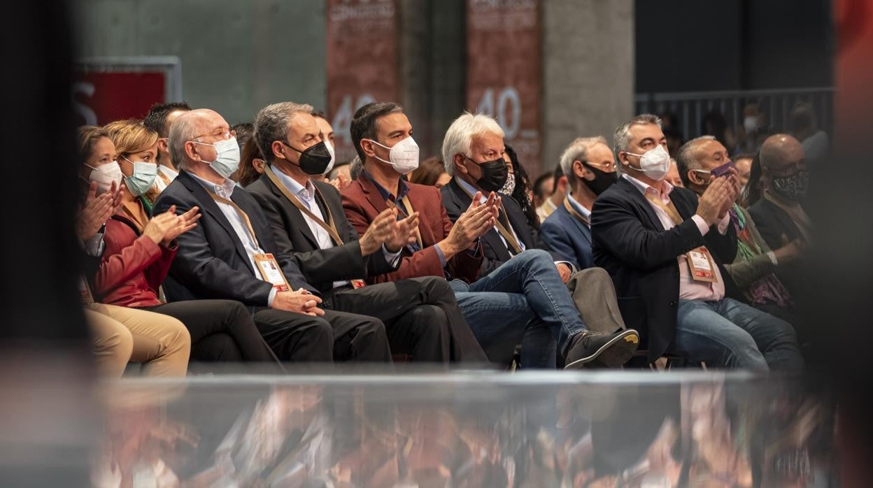 Imagen del acto inaugural del 40 Congreso Federal del PSOE este sábado en Valencia