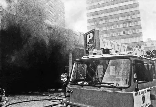 Foto de archivo del atentado de Hipercor en 1987