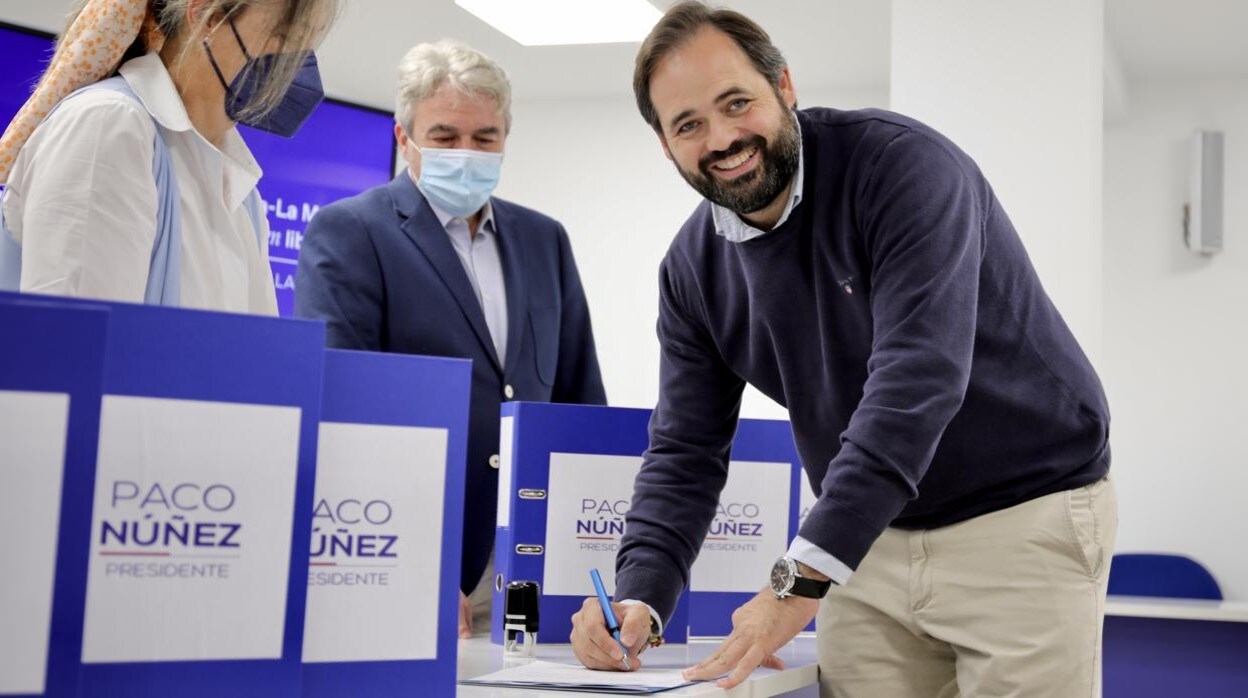 Pacco Núñez presenta los avales para liderar el PP de Castilla-La Mancha